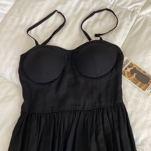 Rewash Black Molded Cup Dress Size Small